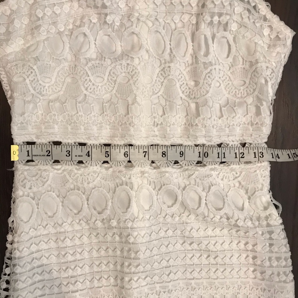 CBR white crochet high neck dress - Picture 5 of 6